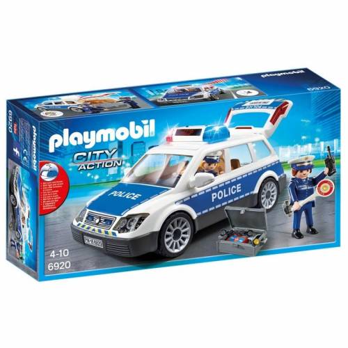 Playmobil 6920 Squad Car With Lights And Sound